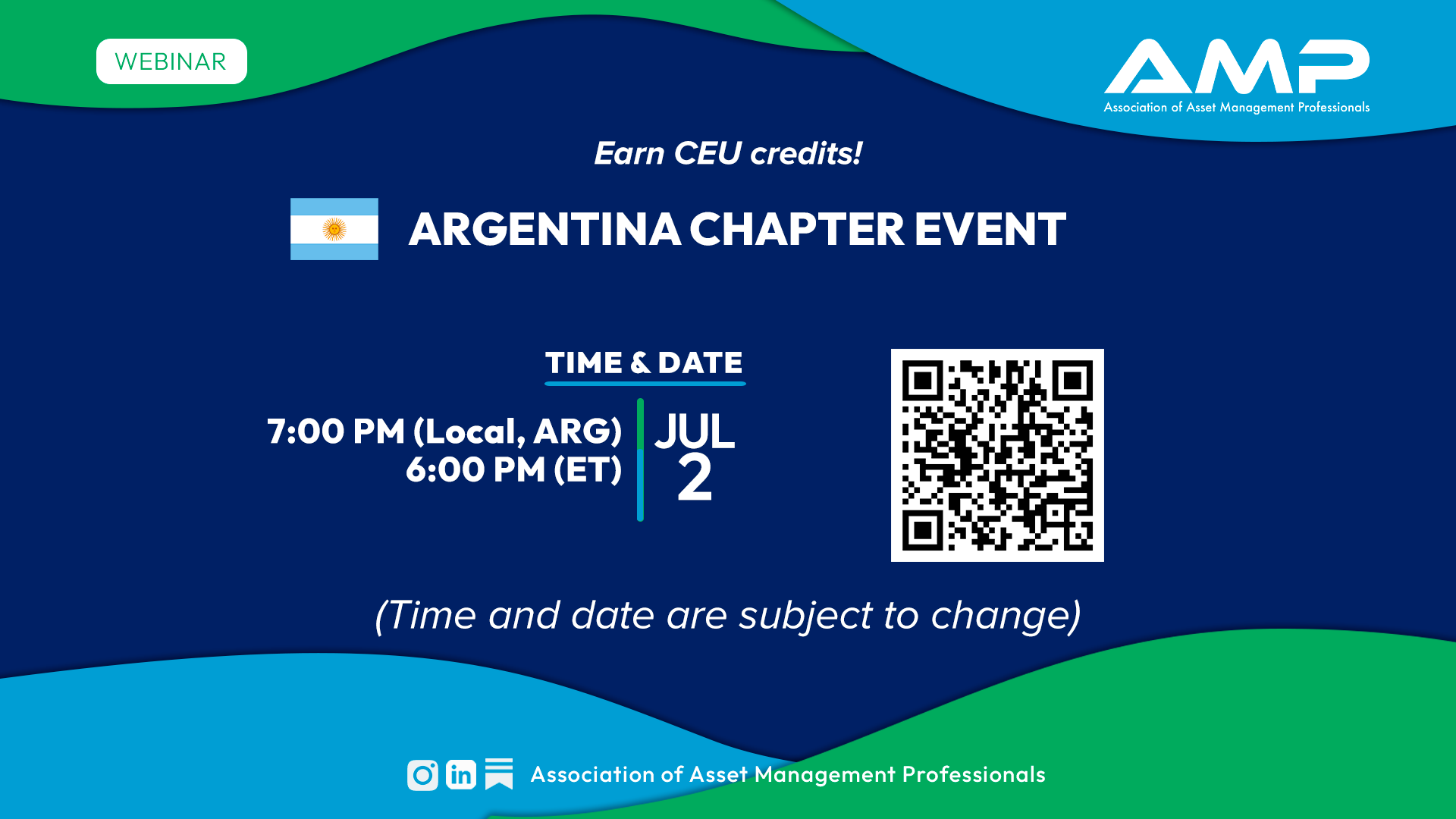 ARGENTINA CHAPTER – JULY 2