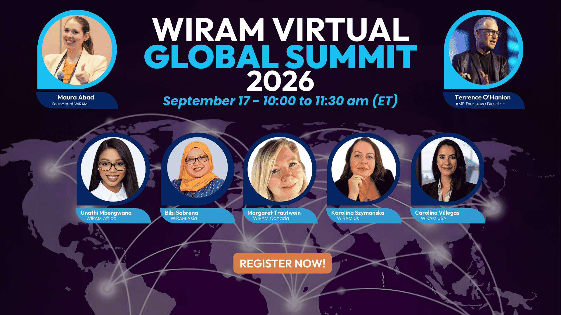 WIRAM GLOBAL SUMMIT – (1920 x 1080 px) Virtual WIRAM Summit 2026